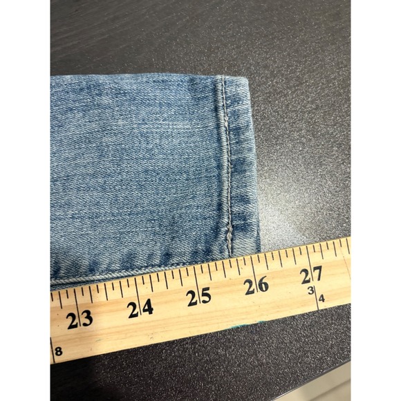 KanCan Distressed Skinny Jeans Women's Size‎ 24 Ripped Denim Blue - Picture 9 of 11